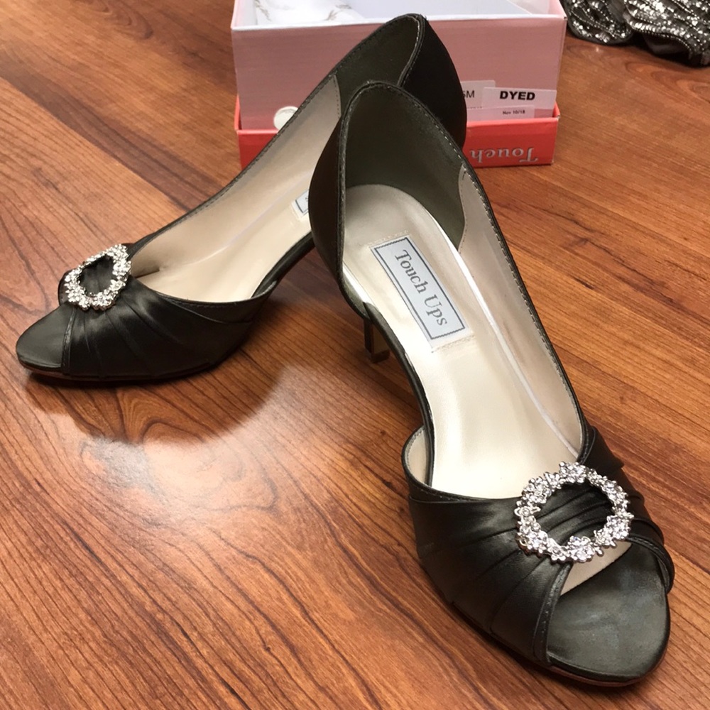 Lead Color Evening Shoes